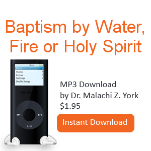 Baptism by Water, Fire or Holy Spirit