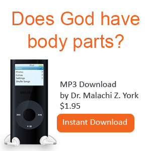 Does God have body parts?