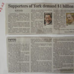Supporters of York demand