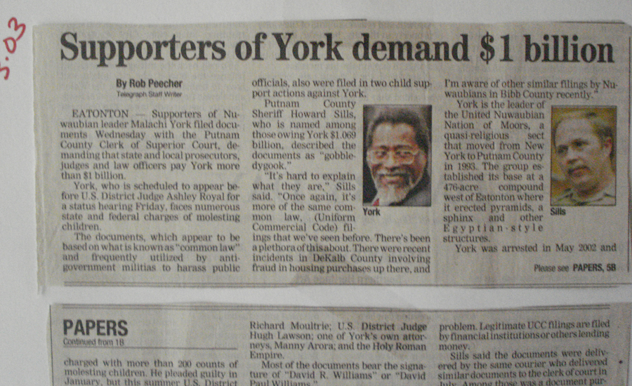 Supporters of York demand