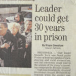 Leader could get 30 years in prison